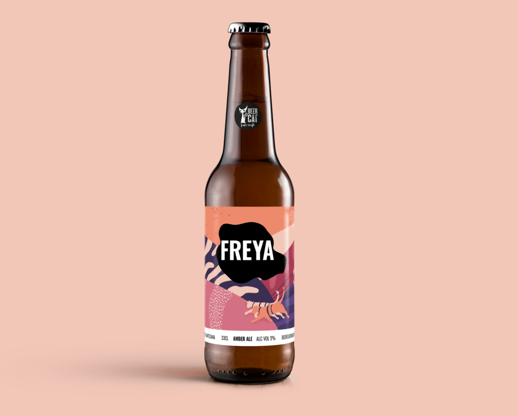 freya disculpi design label beer 1024x822 - BEERCAT. Disseny d'etiquetes de cervesa des de Vilafranca del Penedès.